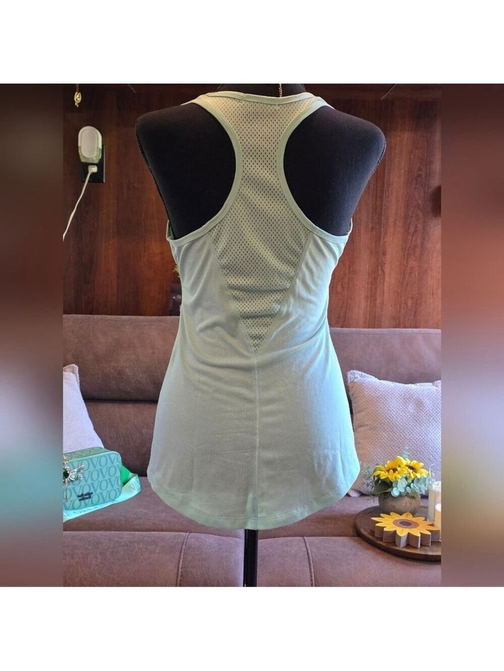 Impact Jillian Michaels Mint Green Tank Top - Picture 4 of 6